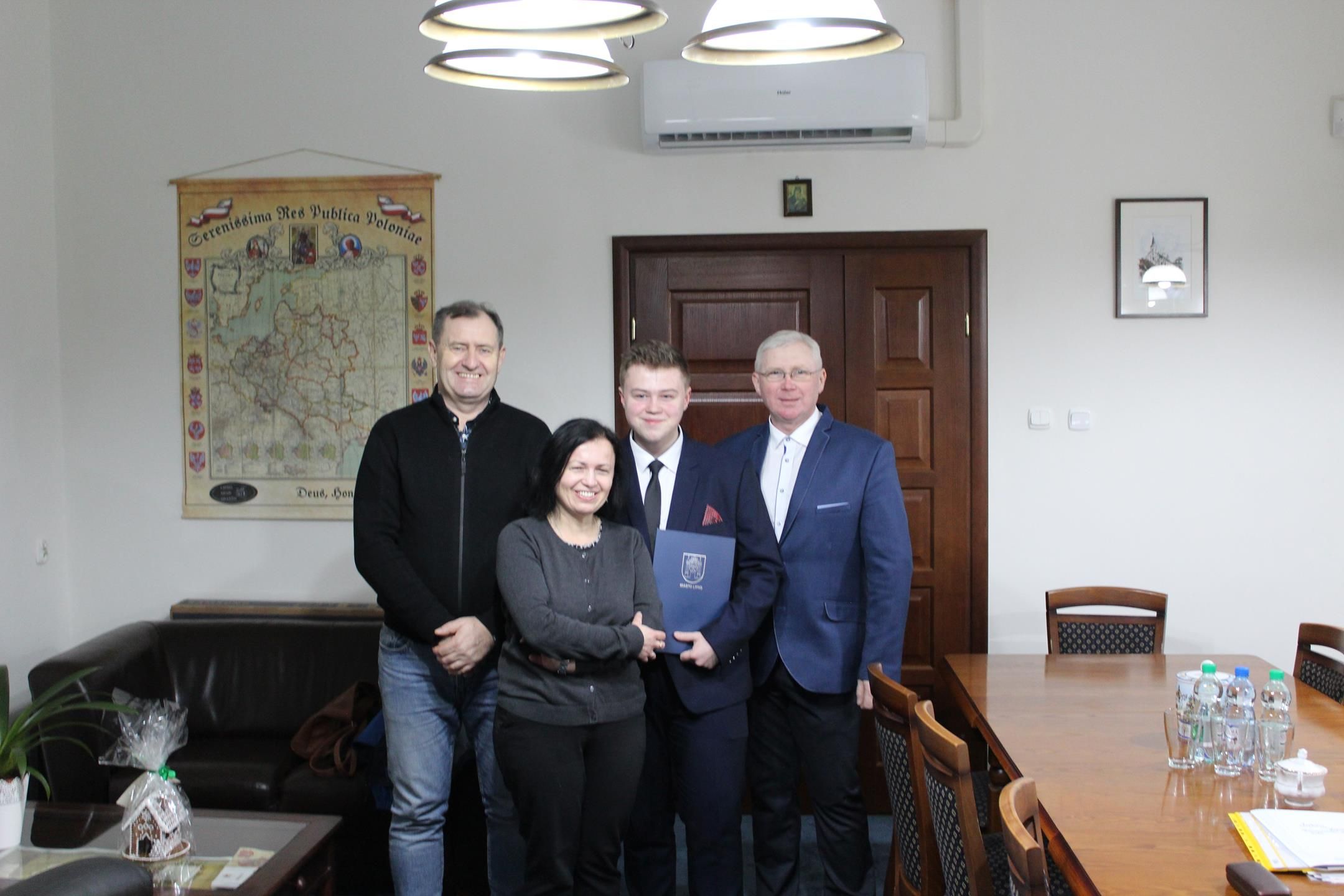 Zdj. nr. 10. Stypendia Burmistrza Miasta Lipna 2018/2019