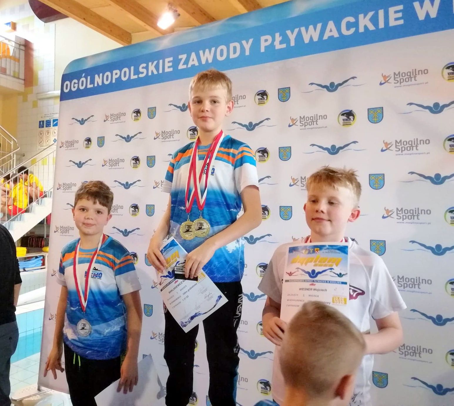 Zdj. nr. 6. NEMO Lipno - zawody pływackie
