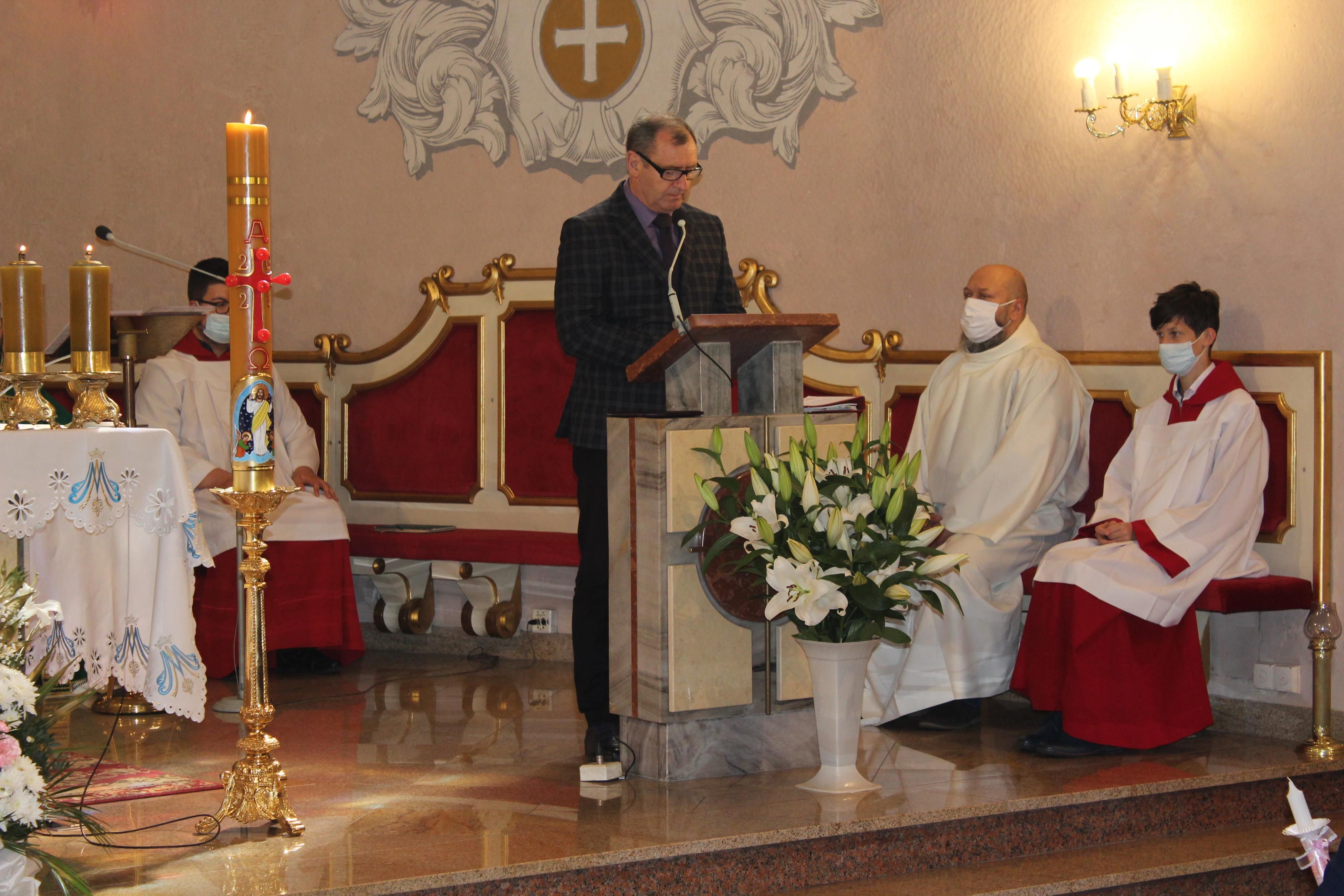 Dzień Patrona Miasta - Msza Święta w intencji wszystkich mieszkańców naszego miasta. - kliknięcie spowoduje powiększenie obrazka
