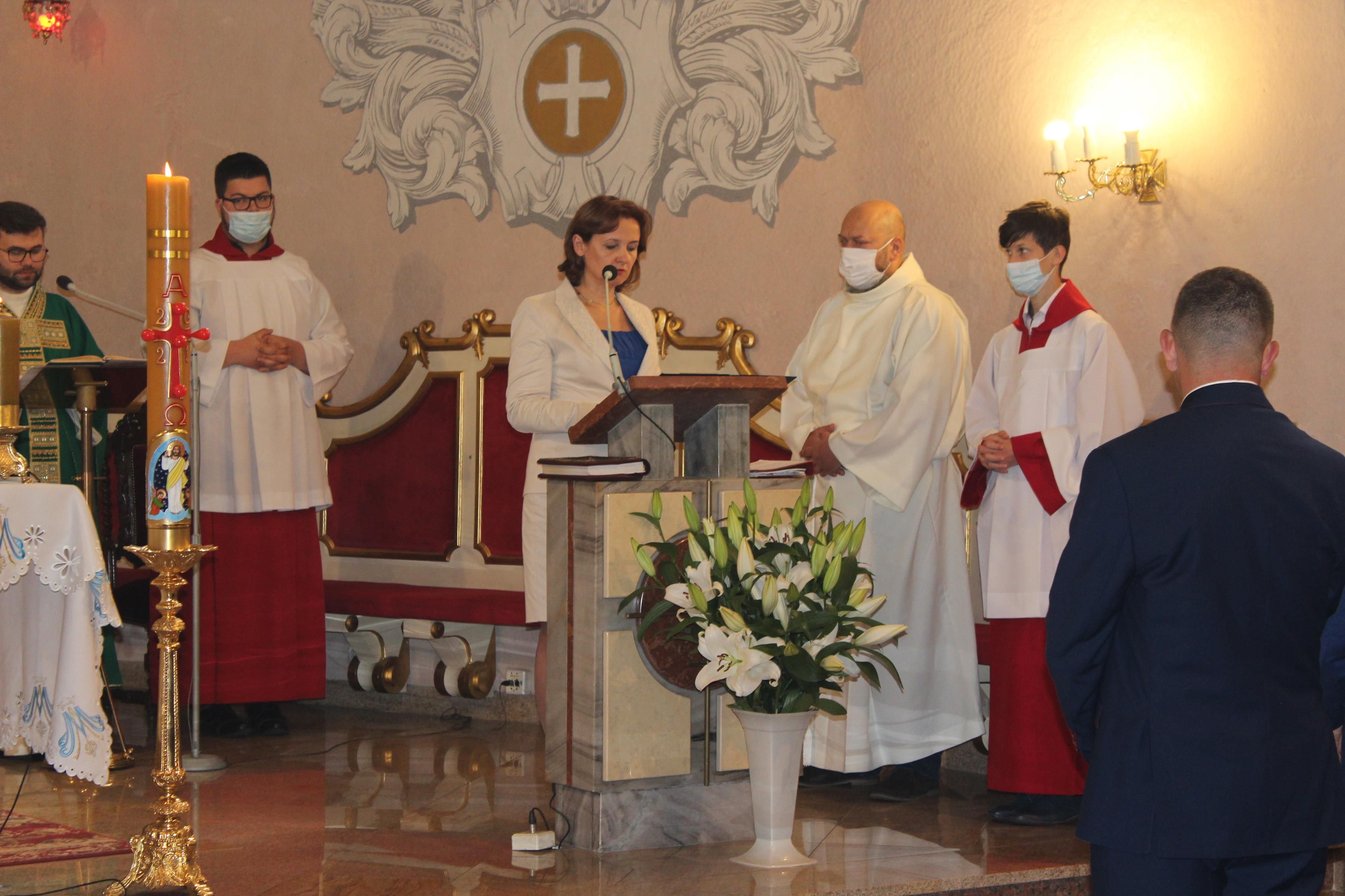 Dzień Patrona Miasta - Msza Święta w intencji wszystkich mieszkańców naszego miasta. - kliknięcie spowoduje powiększenie obrazka