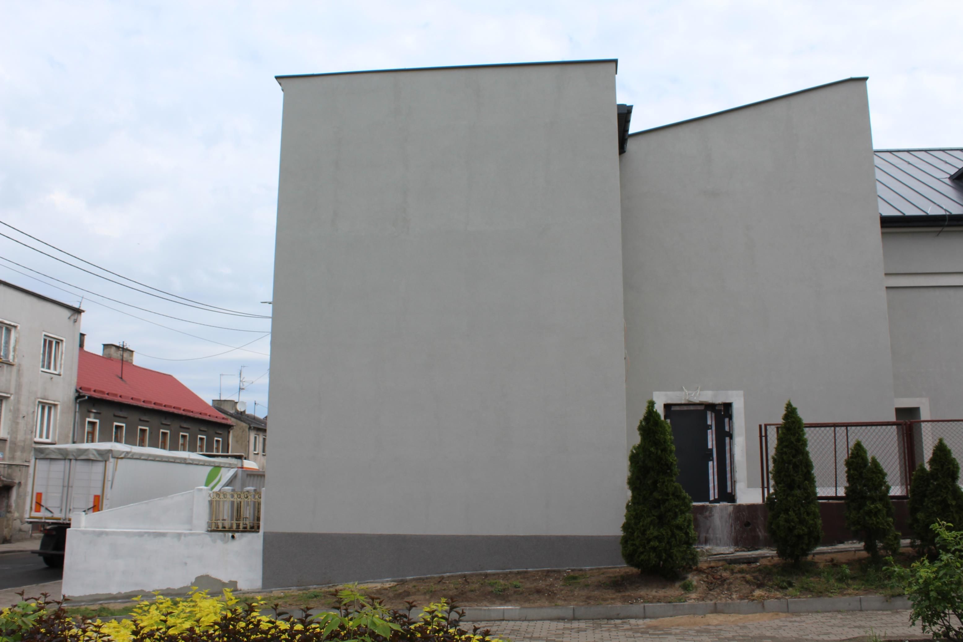 Zdj. nr. 2. Mural na kinie Nawojka w Lipnie