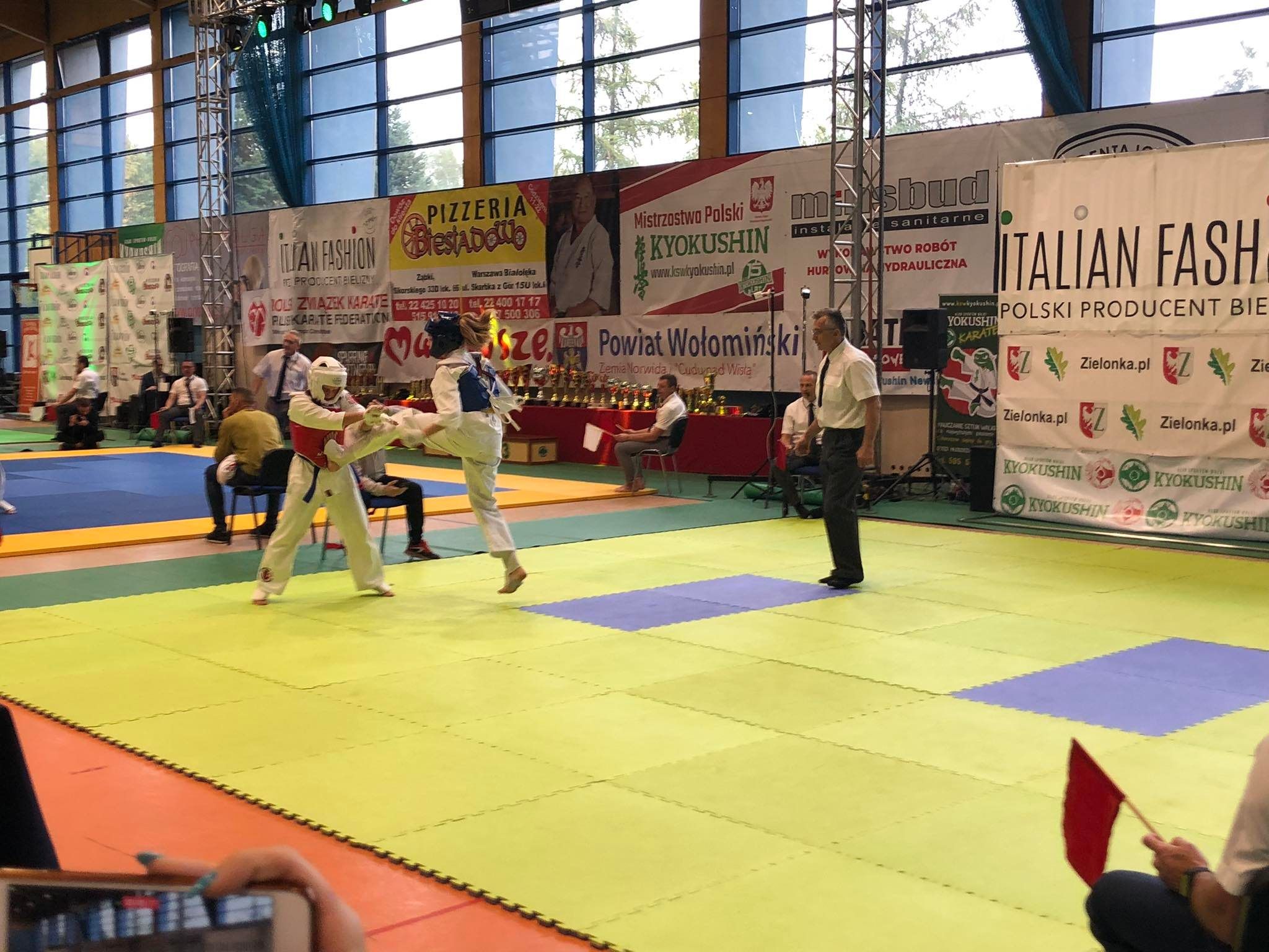 Zdj. nr. 2. Mistrzostwa Polski Open i Kata seniorów oraz Mistrzostwa Polski Juniorów Młodszych – 9 października 2022 r., Zielonka k/Warszawy
