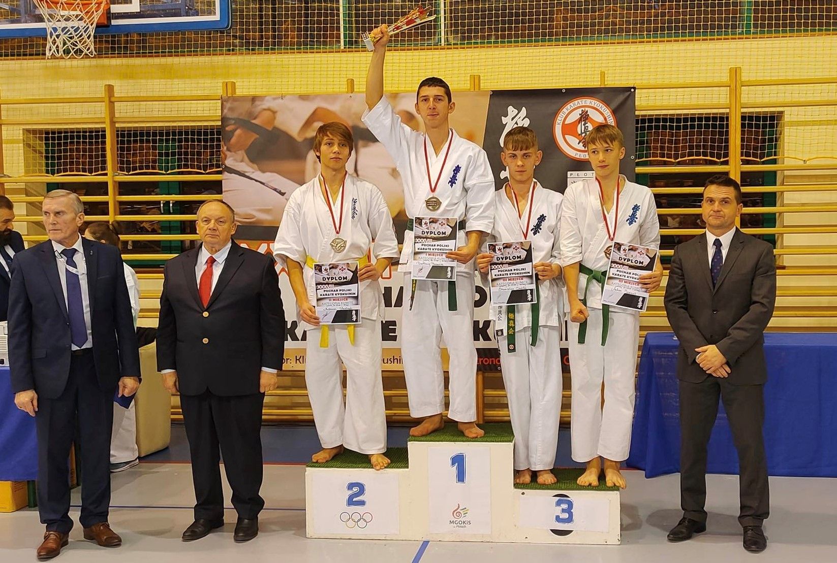 Zdj. nr. 10. Zawody Polskiego Związku Karate - 17 grudnia 2022 r., Płoty