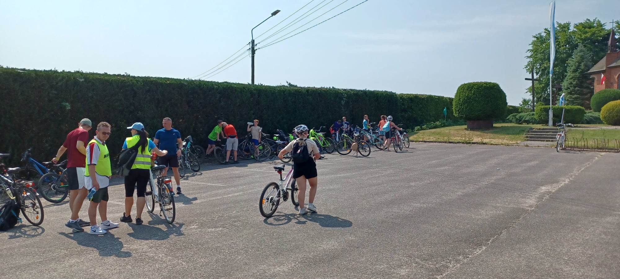 Zdj. nr. 3. Rajd Rowerowy Szkoła na rowery - 20 czerwca 2023 r.