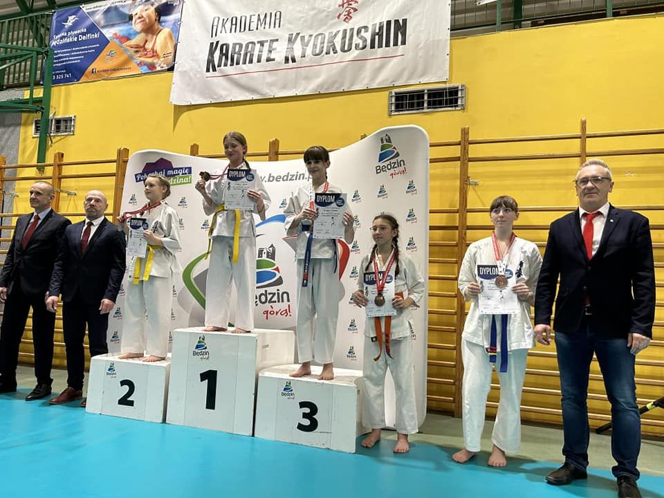 Zdj. nr. 2. VI Ogólnopolski Turniej Karate Kyokushin - 27 stycznia 2024 r., Będzin