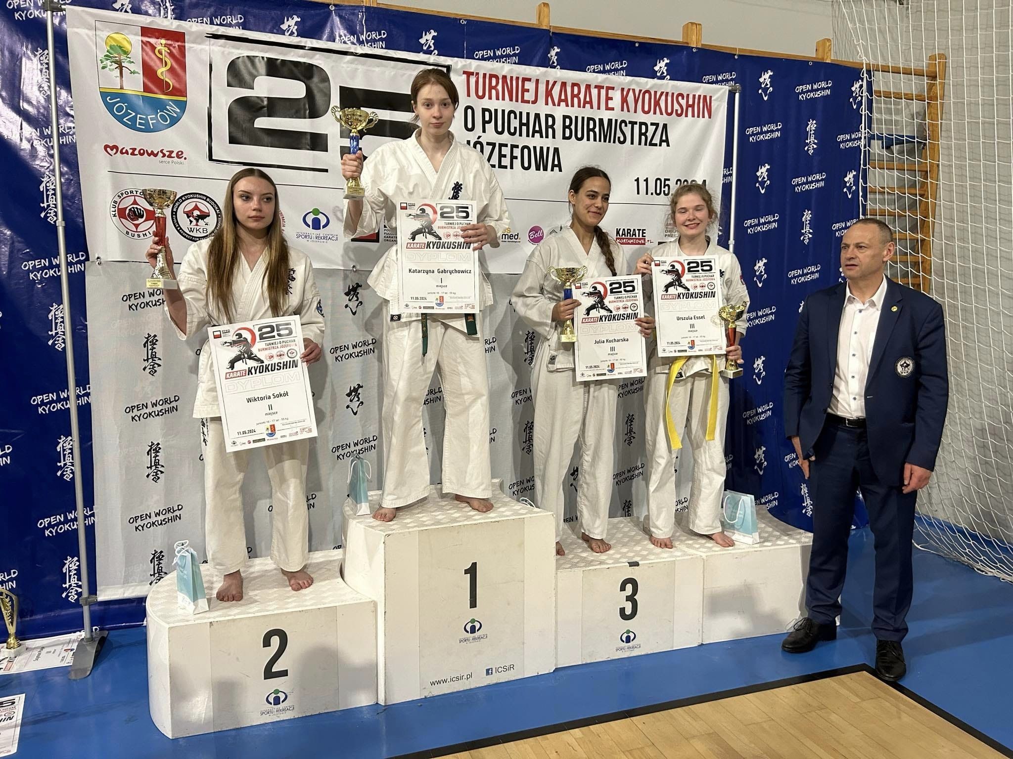 Zdj. nr. 4. XXV Turniej Karate Kyokushin - 11 maja 2024 r.