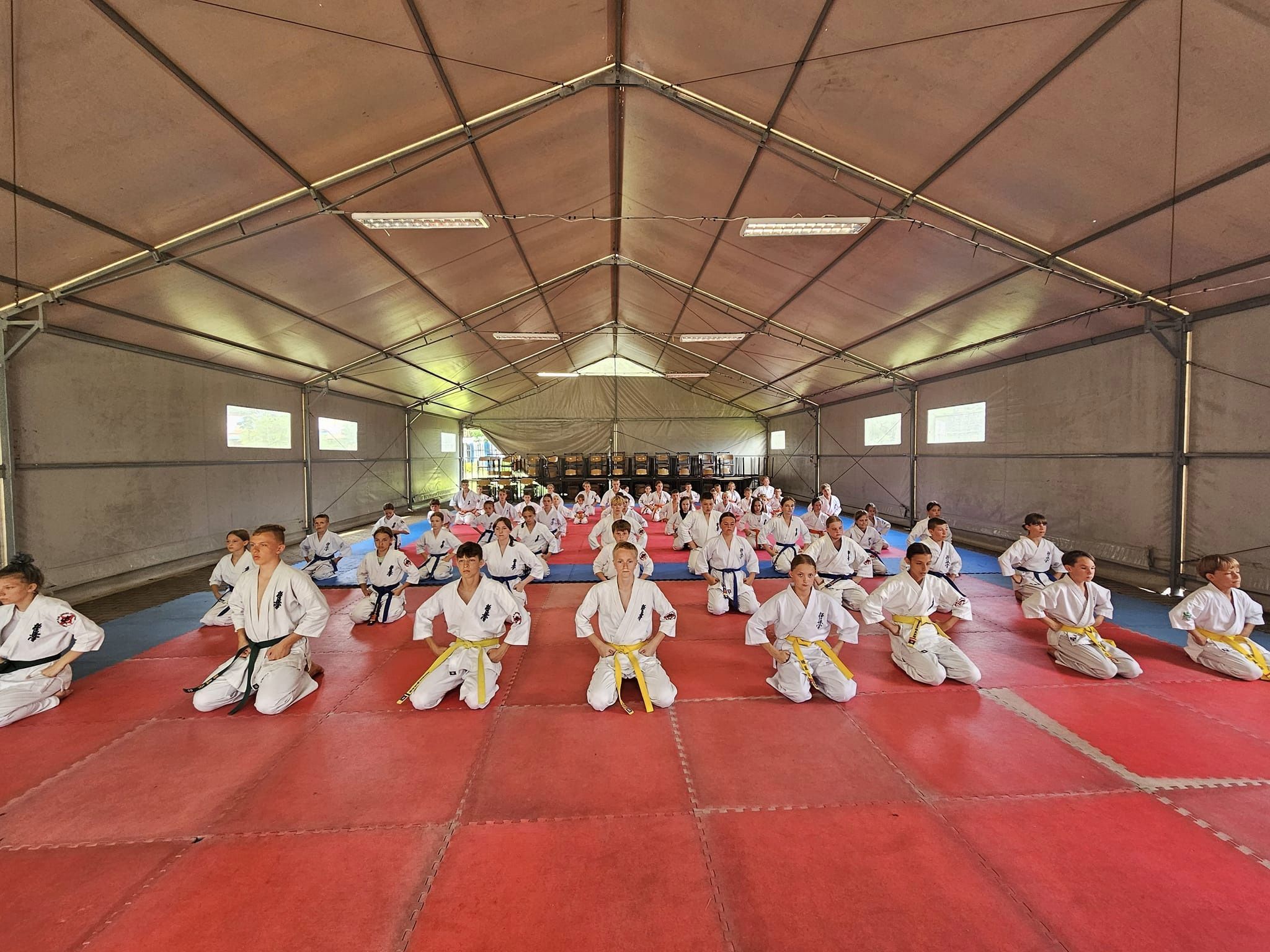 Zdj. nr. 7. Letni obóz karate Kyokushin - Łazy 2024