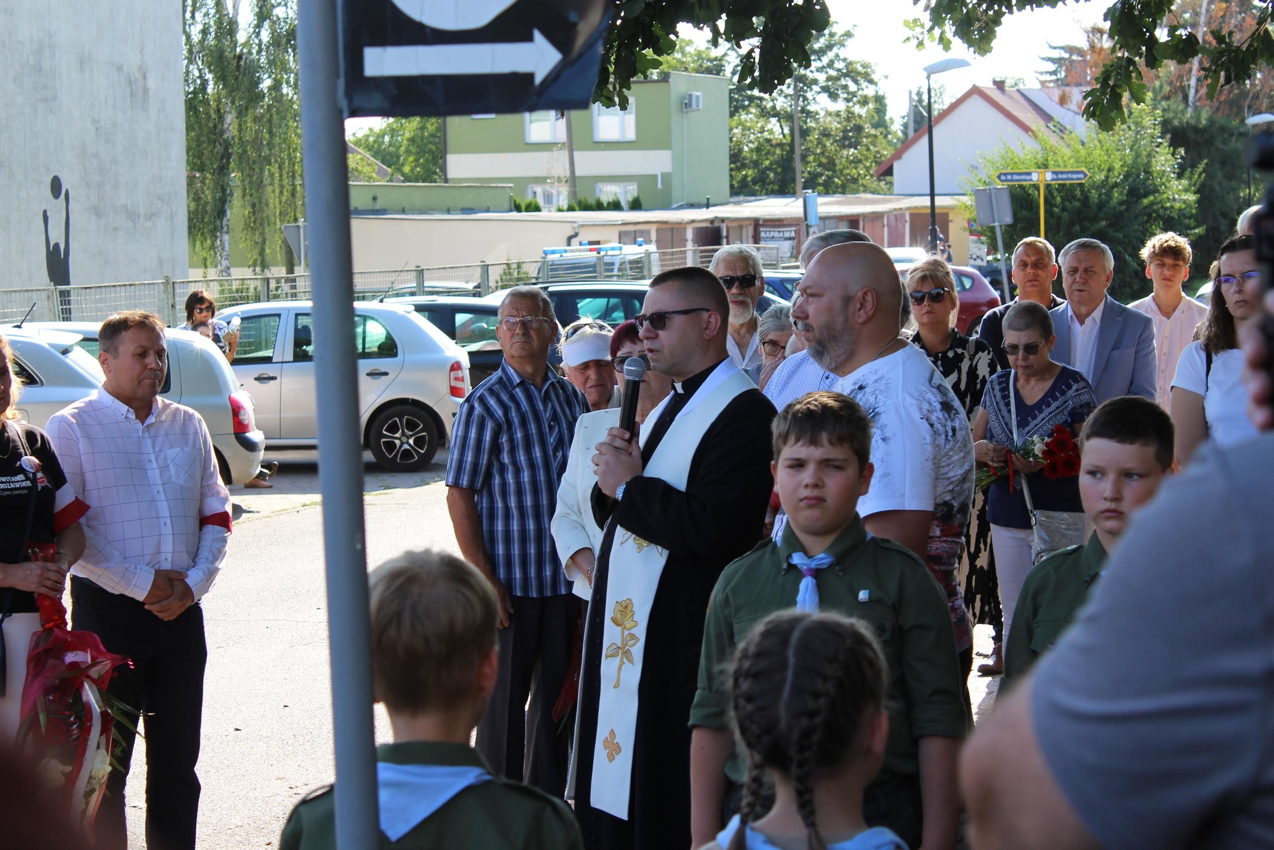 Zdj. nr. 16. Lipnowskie obchody 80. rocznicy wybuchu Powstania Warszawskiego - 1 sierpnia 2024 r.