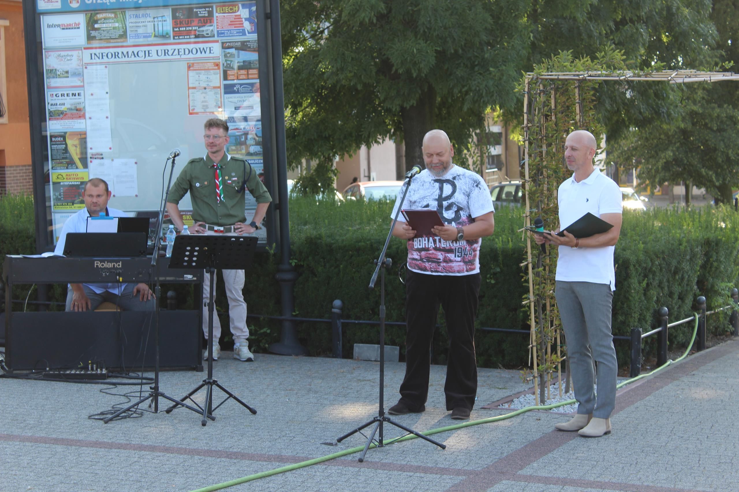 Zdj. nr. 37. Lipnowskie obchody 80. rocznicy wybuchu Powstania Warszawskiego - 1 sierpnia 2024 r.