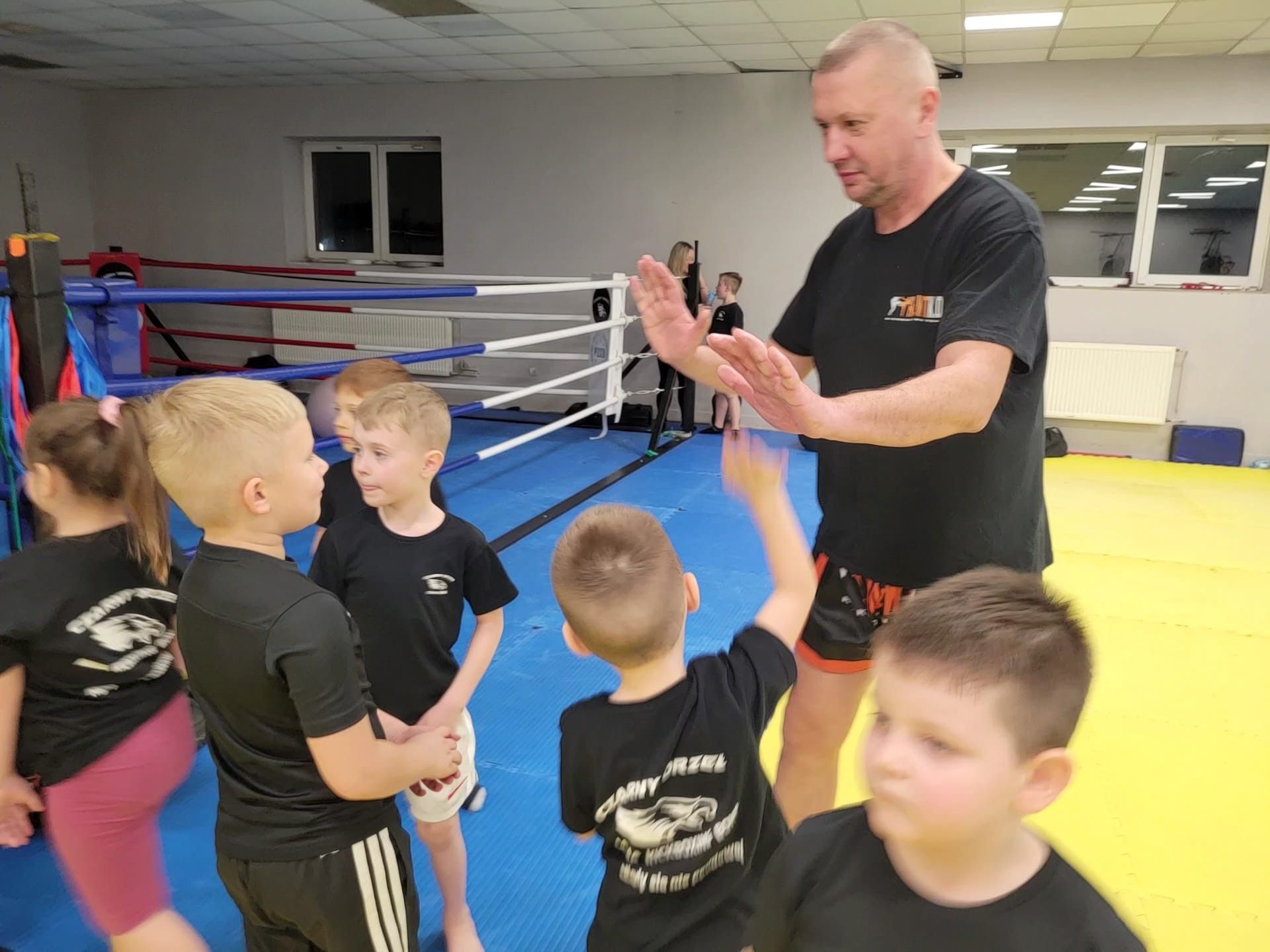 Zdj. nr. 3. Egzaminy na kolejne stopnie kickboxingu - 19 marca 2025 r.
