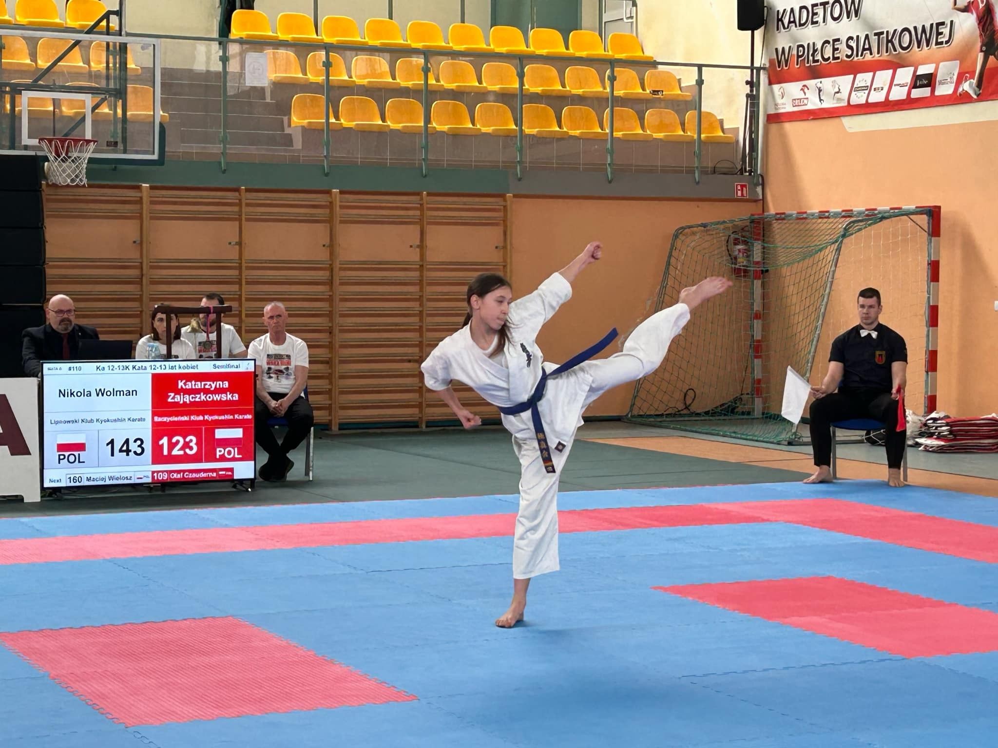 Zdj. nr. 5. Mistrzostwa Polski Wschodniej Karate Kyokushin - 12 kwietnia 2025 r., Szczytno