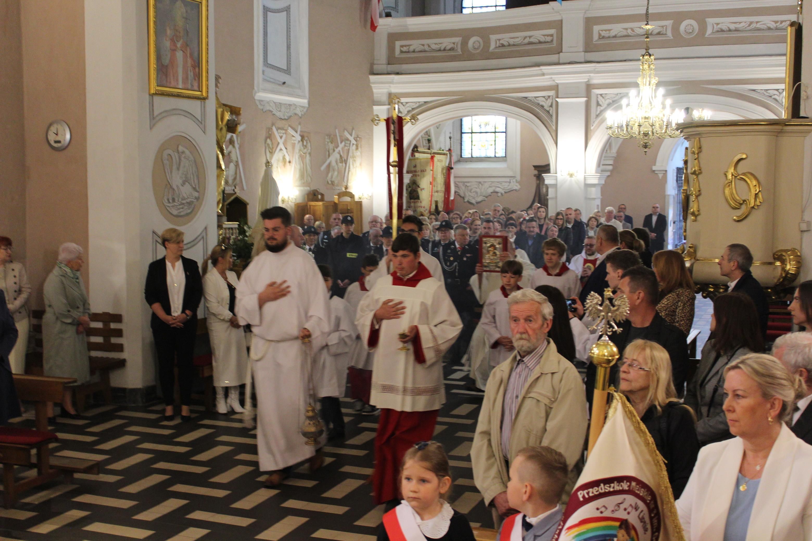 Zdj. nr. 2. Lipnowskie obchody 234. rocznicy uchwalenia Konstytucji 3 Maja
