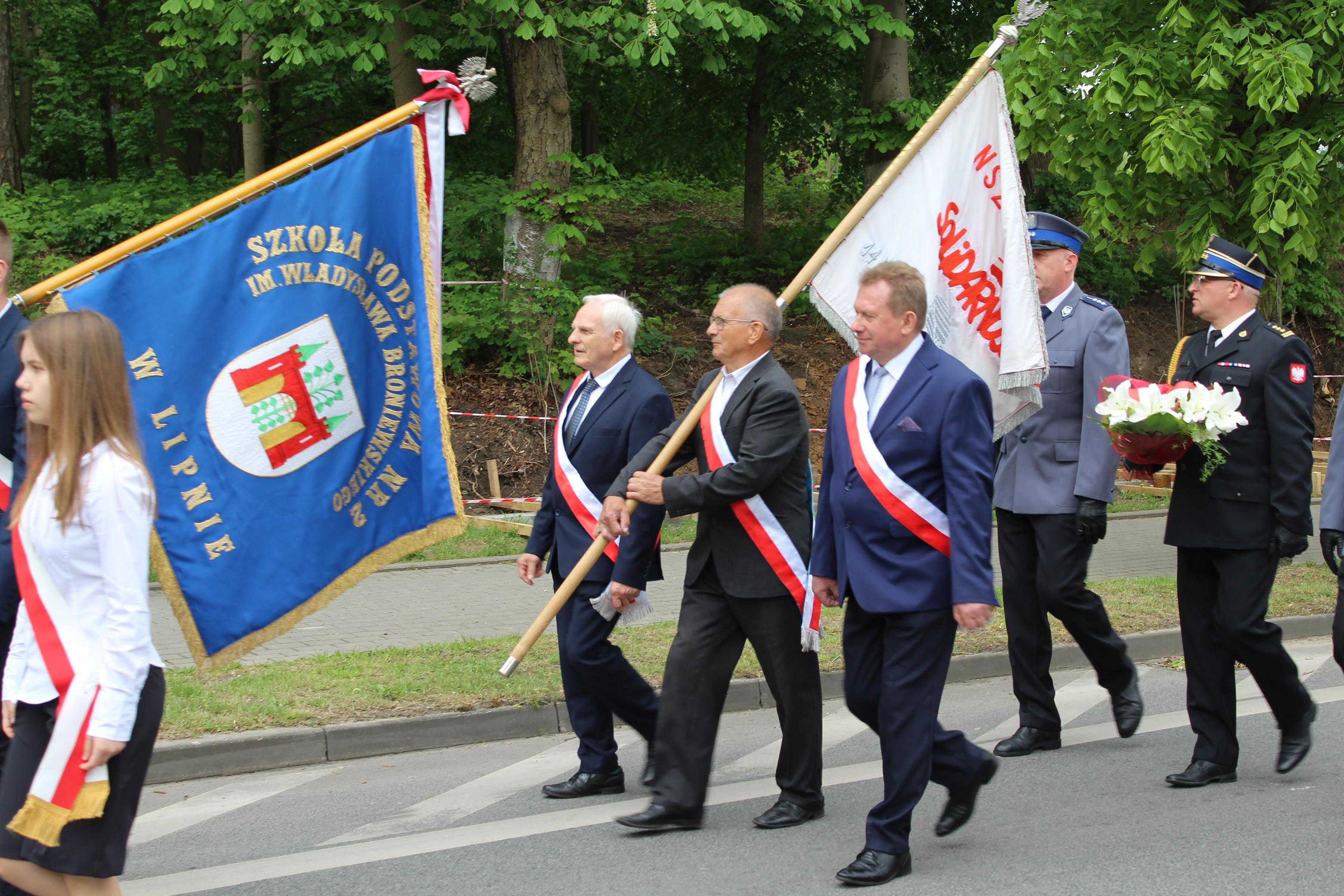 Zdj. nr. 12. Lipnowskie obchody 234. rocznicy uchwalenia Konstytucji 3 Maja
