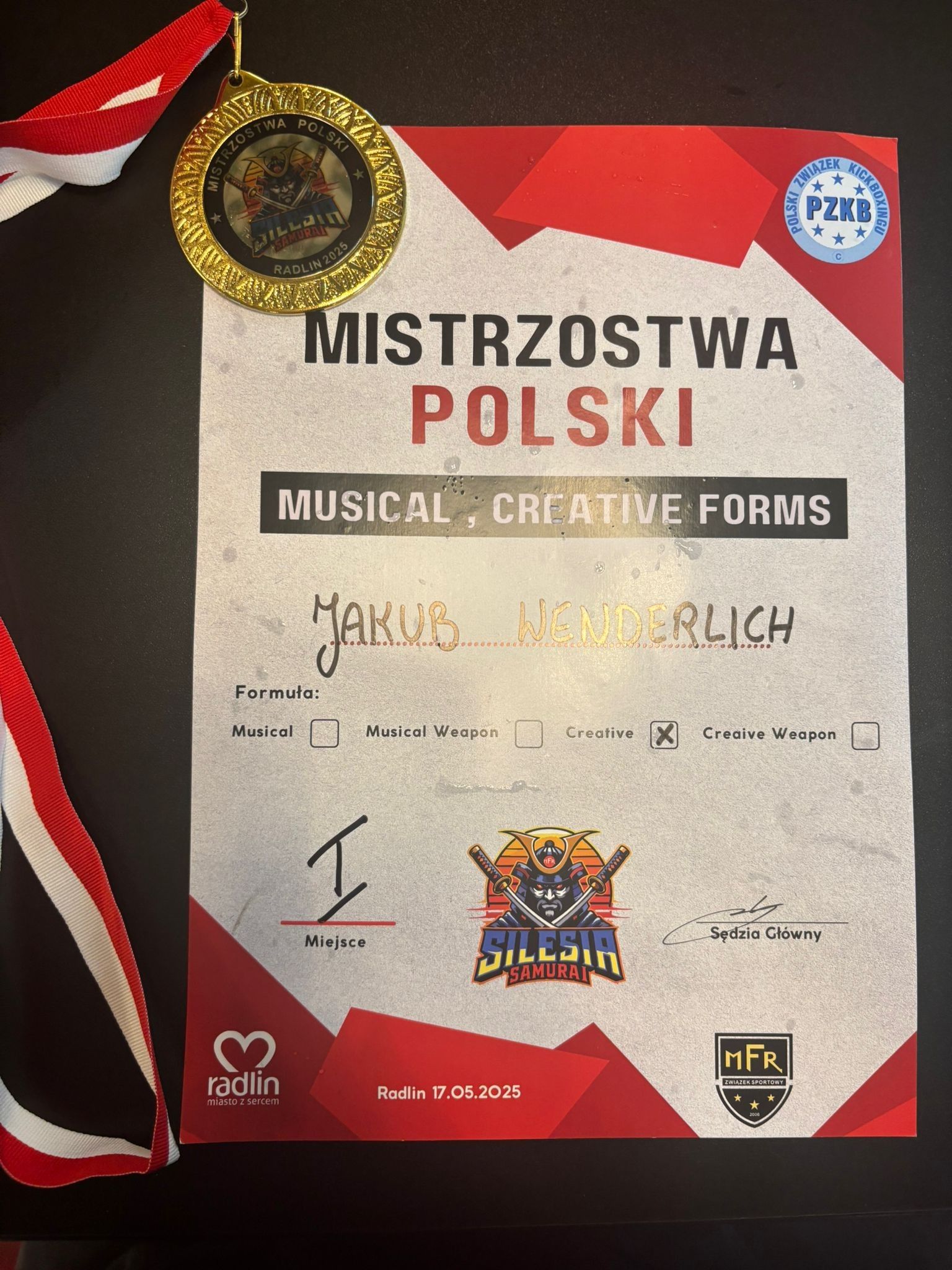 Zdj. nr. 7. Otwarte Mistrzostwa Polski Musical i Creative Forms „Sielsia Samurai 14” - 17 maja 2025 r., Radlin