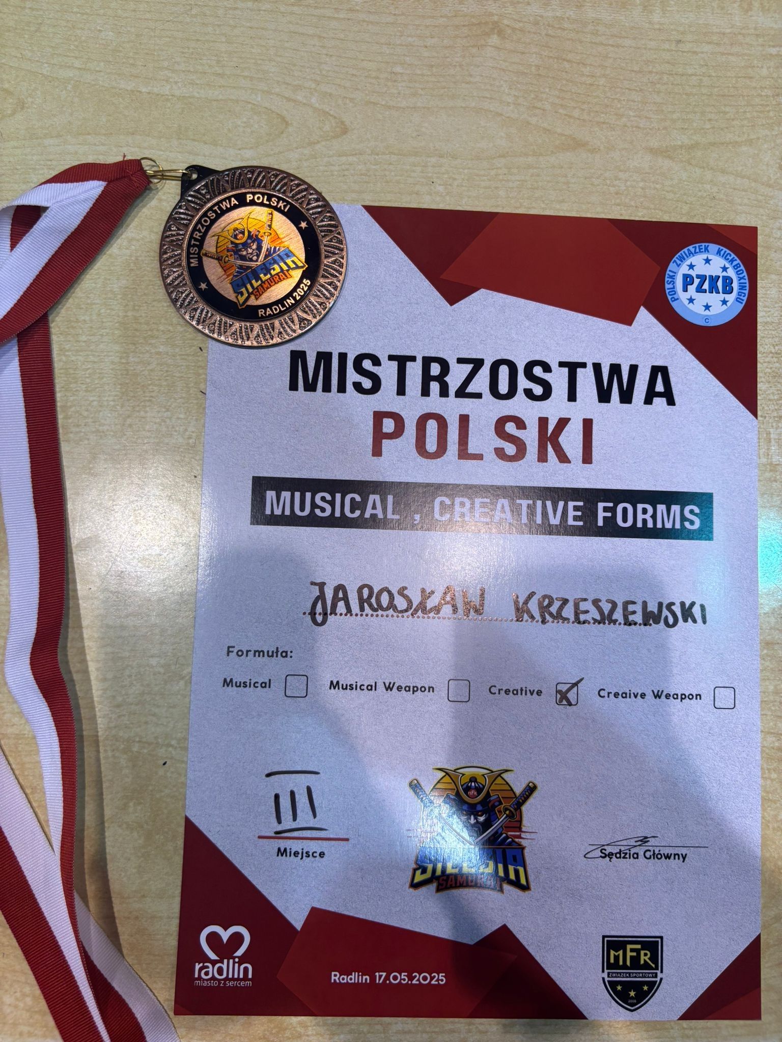 Zdj. nr. 10. Otwarte Mistrzostwa Polski Musical i Creative Forms „Sielsia Samurai 14” - 17 maja 2025 r., Radlin